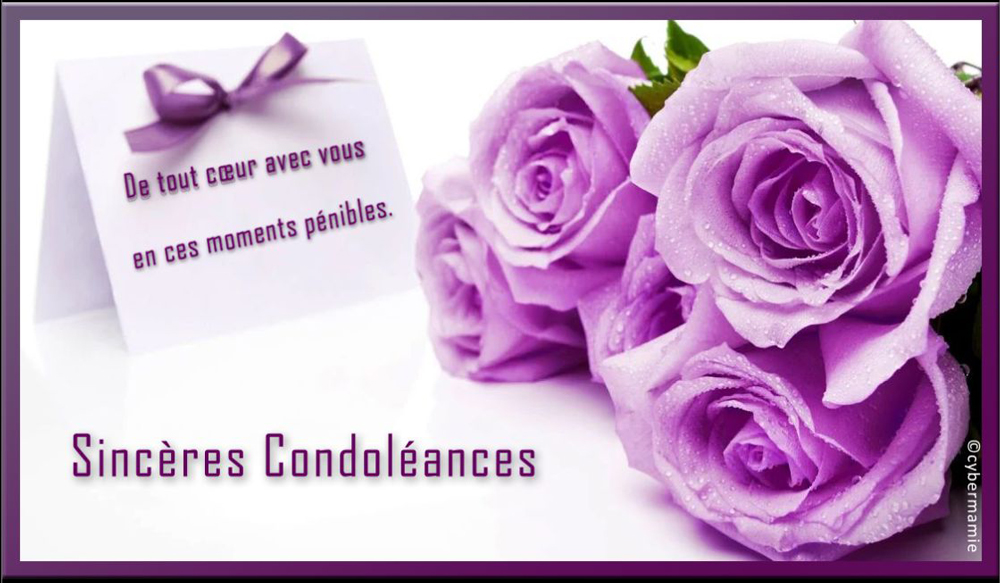 cartes virtuelles animées gratuites condoléances - décès